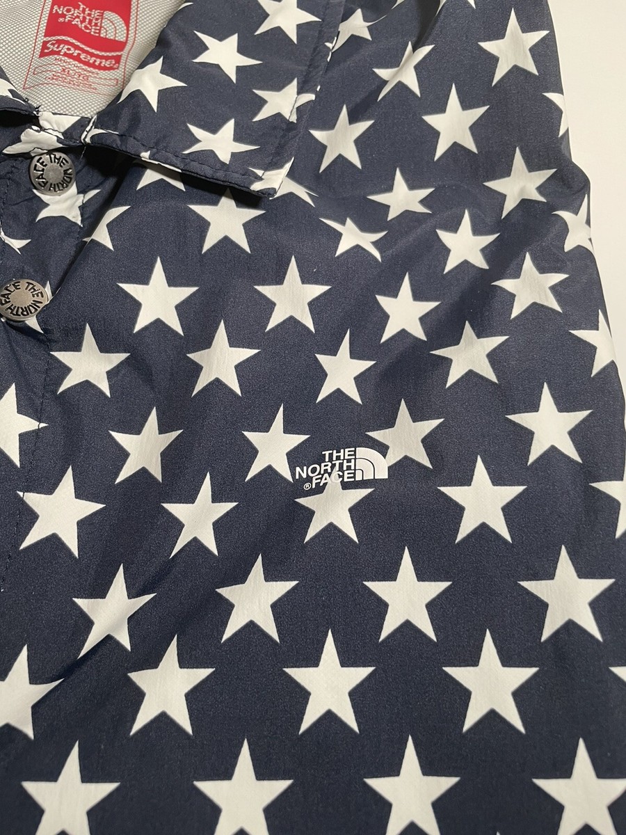 Supreme x North Face Packable Coaches Jacket Sz XL Blue Supreme x North Face Packable Coaches Jacket Sz XL Blue