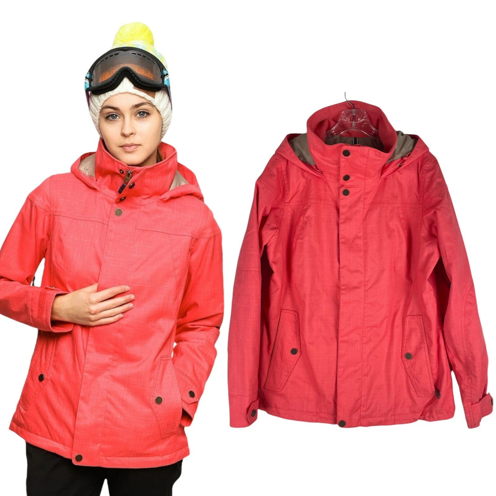 burton jet set snowboard ski dryride jacket