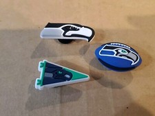 Seattle Seahawks Football Team Charm For Crocs Shoe Charms - 3 Pieces