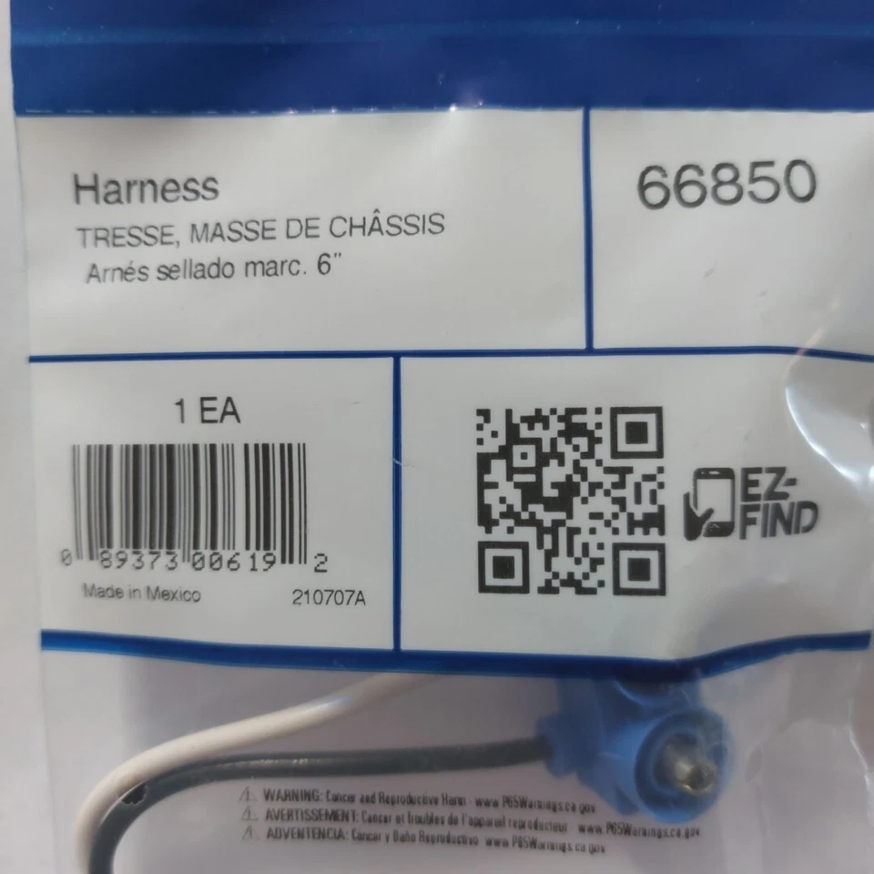 Grote 66850 6 inch Long Sealed Marker Light Pigtail Double Seal Ground Return - Image 3 of 3