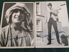 Topps 1964 Beatles Bubble Gum Trading Cards Black White Color Series