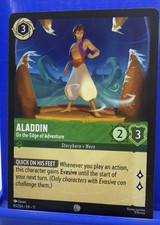 Aladdin On the Edge of Adventure NM Winterspell 81/204