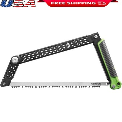 Folding Hand Saw Efficient Cutting Secure Grip Portable Camp Gear Tool New