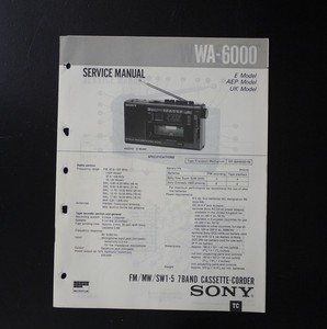 Sony Wa-6000 for sale | eBay