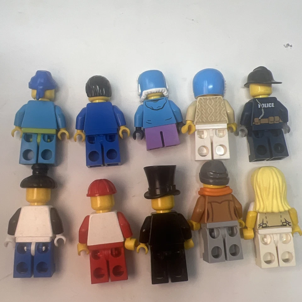LEGO City Minifigure Lot of 10 | Police Pilot Explorer Arctic Town People - Image 4 of 4