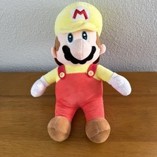 Nintendo Super Mario Bros Plush 13 Toy Stuffed Red Overalls