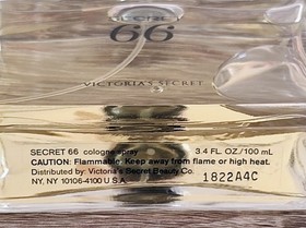 Victoria's Secret Discontinued Secret 66 cologne spray 3.4 oz New Perfume Angels
