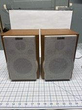 Pair of SONY SS-CEP707 2-way Bookshelf Speakers Tested And Works Well Read Desc