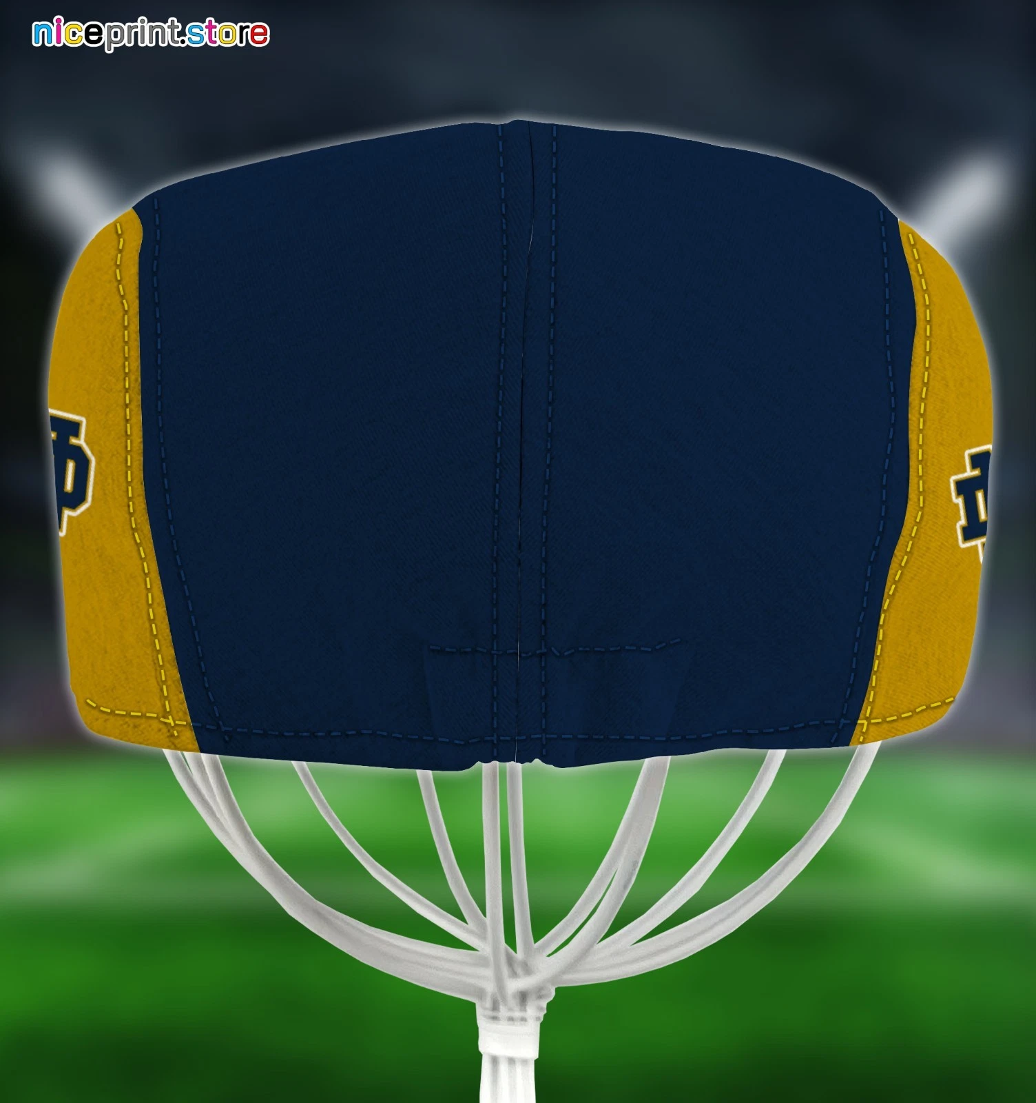 ND Team Fighting Irish Jeff Cap Beret Hat Flat Cap Golf Cap