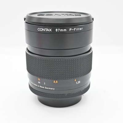 Contax Carl Zeiss Planar T* 85mm F1.4 Lens AEG C/Y Mount JAPAN [Near Mint]