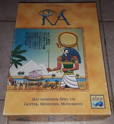 Reiner Knizia - RA - Spiel um Götter, Menschen, Monumente - ALEA 1999 - komplett - Bild 1 von 4