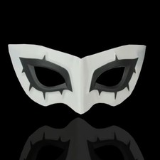 Half Face Mask Male Eye Mask for Persona 5 Hero Arsenal Joker Mask Cosplay Props