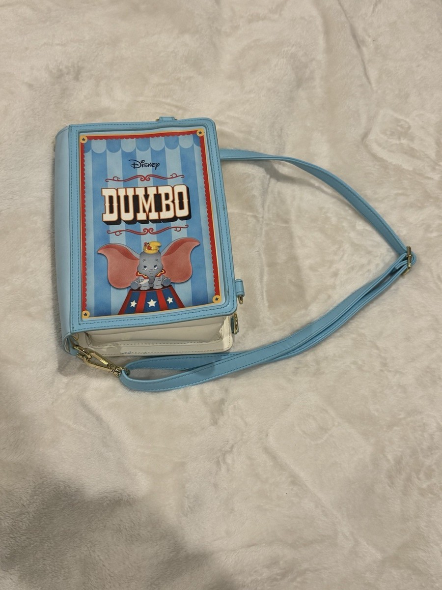 Loungefly Dumbo Book Series Convertible Backpack Crossbody Bag Loungefly Dumbo Book Series Convertible Backpack Crossbody Bag main image 3