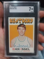 1971-72 Topps #200 Dan Issel Rookie Card SGC 7. NICE!