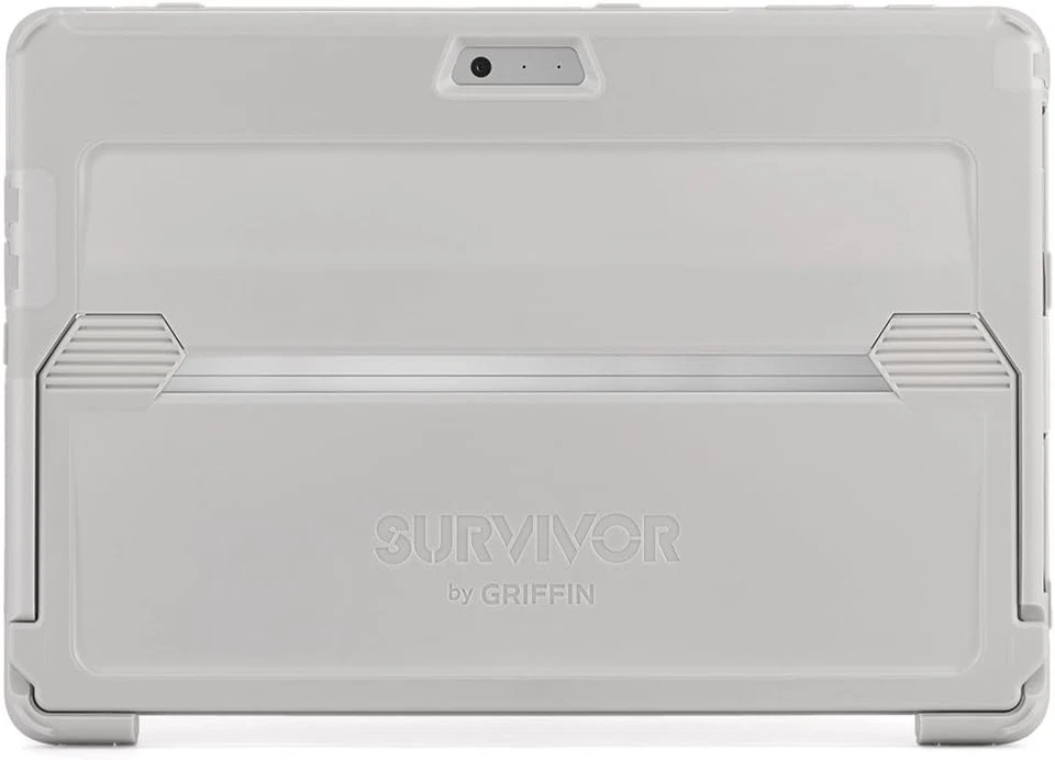 Griffin, Microsoft Surface Pro (2017), Survivor Slim, чехол с подставкой, серый - Изображение 2 из 4