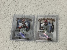 Topps Draft Picks Prospects Class Marks David Greene 41/50 & Reggie Brown Auto