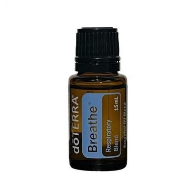DoTERRA Breathe Essential Oil Respiratory Blend 15 ml (Pack of 1-3 )  