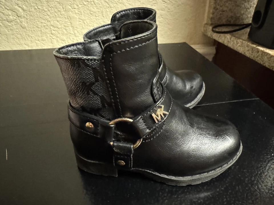 Michael Kors negro y gris imitación niñas niño talla 10 Foto 4 de 4