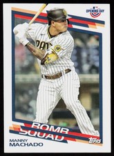 2022 Topps Opening Day Manny Machado #BS-23 BASEBALL San Diego Padres Bomb Squad