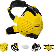 Image of Stanley P3 Dust Mask Reusable Respirator with Face-Fit-Check Technology M/L