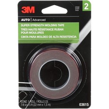 3M Super Strength Automotive Molding Tape 46 mil  036 : 7/8 in. x 5 ft. Black