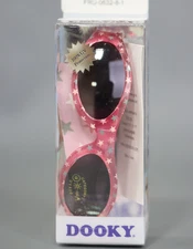 Dooky™ Baby Banz sunglasses with adjustable strap 0-2 yrs Pink Star