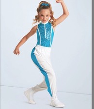 Weissman NWOT Good Time, Good Life Princess Seam Jogger Dance Costume 15488 XLC