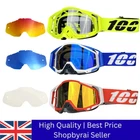 100% STRATA 2.0 Goggles Off-Road Motocross Goggles MTB Quad 100 Percent Goggles