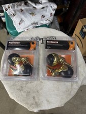 2-2 pièces roulettes de chaise boule pivotante à capuche tige en laiton brillant ProSource 7112188