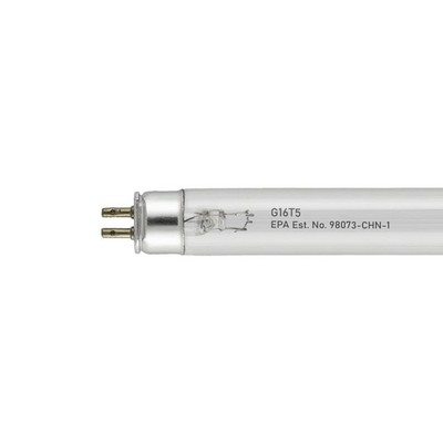 G16T5 16-Watt Germicidal Tube - 12 in. Watts: 16W, T5 Germicidal UV Bulb