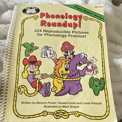Super Duper Phonology Roundup! Reproducible Spiral Workbook BK-232