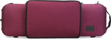 GEWA Bio-A Oblong Violin Case - Violet, 4/4 Size