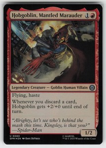 Hobgoblin, Mantled Marauder #80 Foil - Marvel's Spider-Man MTG