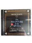 Phantom of the Opera Highlights CD 1987 Original Cast Recording Polydor EUC