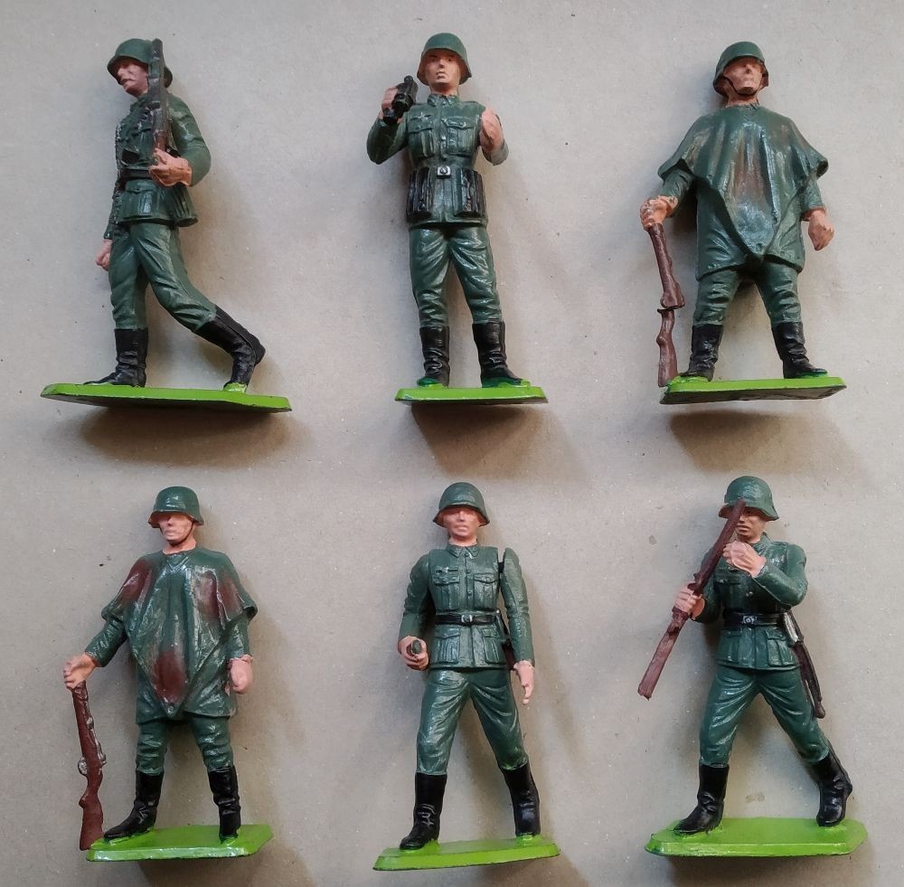 Lot Starlux plastique 1:32 Soldats Français soldatini Seconde Guerre mondiale