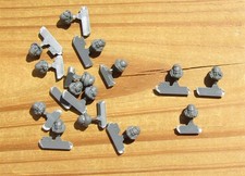 40K Dark Angels Deathwing Knights Heads Bare Heads Lot Bits 15 Bitz