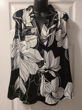 WHITE HOUSE BLACK MARKET Womens Sleeveless Ta...
