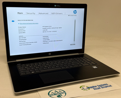 17.3型 HP ProBook 470 G5 i3-8130U 8GB SSD 17.3型 HP ProBook 470 G5 i3-8130U 8GB SSD HP ProBook 470 G5