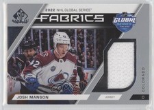 2023 Upper Deck SP Game Used 2022 Global Series Fabrics Josh Manson #GS-19 1t5l