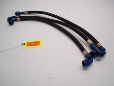 3 Nascar -8an Setrab Oil Cooler M22 Thread Bmrs Poly Braided Lines 21.75-23.5