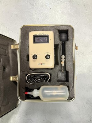 Reuter-Stokes RSS-220 Wibget Heat Stress Monitor Wet Bulb Globe Temp Hard Case