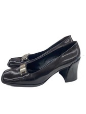 Rare Prada Black Leather Pumps Size EU36/US6
