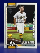 Nick Kurtz Rookie Cup 2026 Topps Series 1 Celebration #97 Walk This Way SP