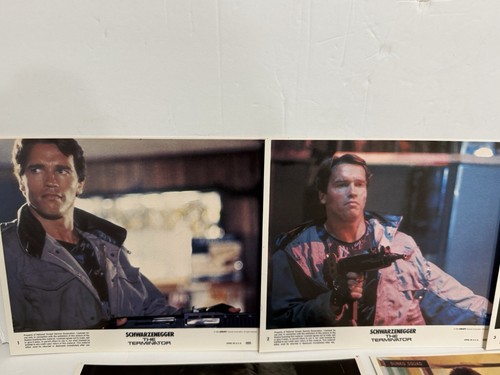 (7) THE TERMINATOR original 1984 lobby color still photos ARNOLD SCHWARZENEGGER - Picture 2 of 5