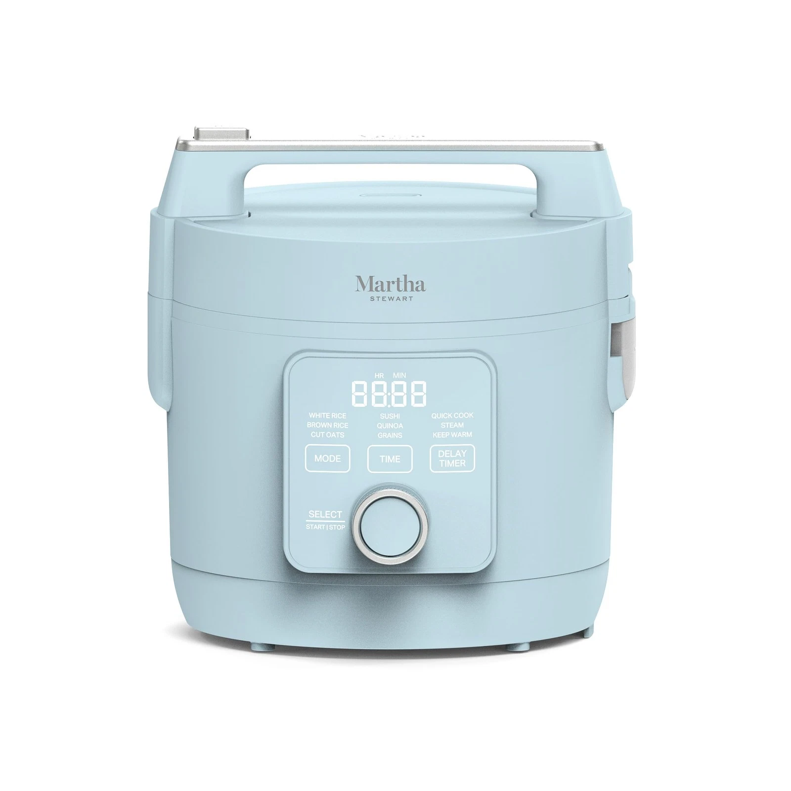 Martha Stewart Rice Cooker 4 Cup Uncooked 8 Cup Cooked Ceramic Non-Stick