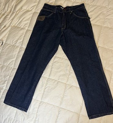 New Wrangler Riggs Workwear Carpenter Contractor Jeans Size 36x30 Relaxed Fit