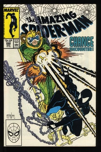 Amazing Spider-Man #298 VF 8.0 1st McFarlane Art in Spider-Man! Marvel 1988