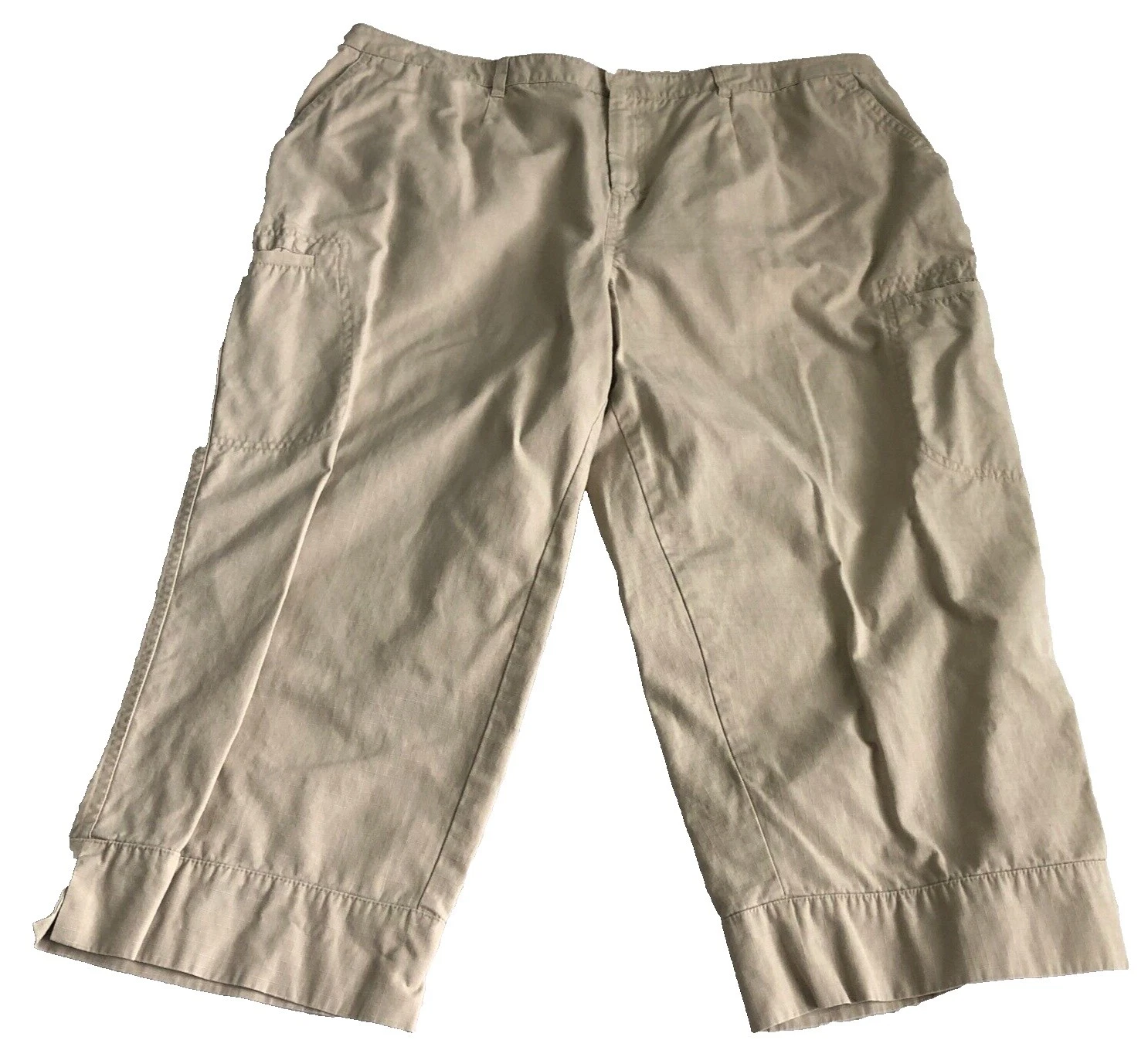 Calça cargo IZOD de Algodão para mulheres