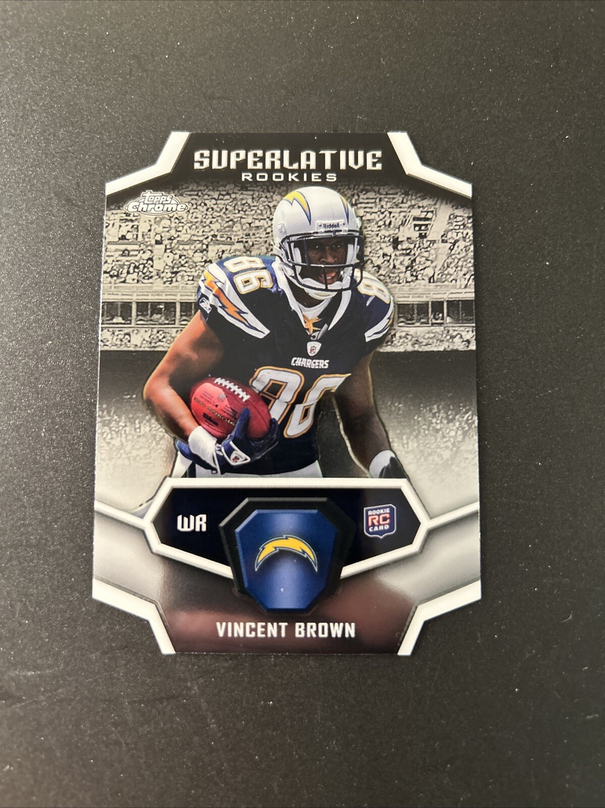 2011 Topps Chrome Superlative Rookies #SRVB Vincent Brown