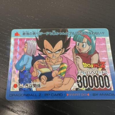 Dragon Ball Z Amada Pp Card 843 Mysterious Relationship... | eBay